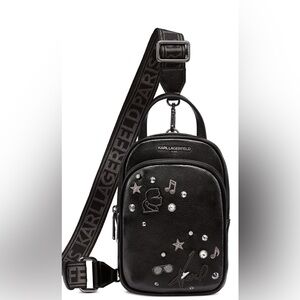 KARL LAGERFELD PARIS Maybelle Sling Bag NWT